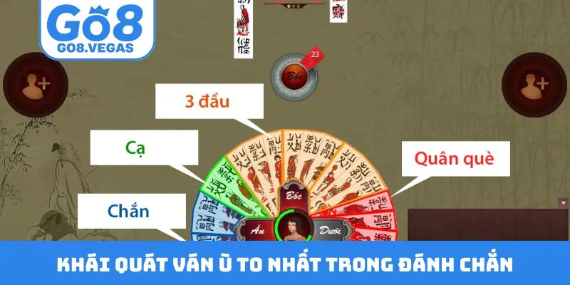 Khái quát ván ù to nhất trong đánh chắn